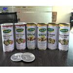 D53x113mm Tinplate Beverage Tin Can Packed For 310ml 250ml  200ml Juice Or Orange for sale