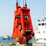 Q345 / Q235 Materials Orange Peel Hydraulic Clamshell Bucket for sale