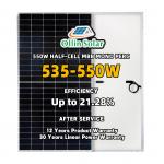 560W Monocrystalline Solar Module Panel 144 Cell 182mm 10bb Mono 560W