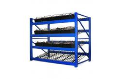 China Wire Mesh Heavy Duty Battery Storage Rack Solar Energy Storage System supplier