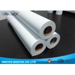 Eco Solvent Matte PP Synthetic Paper , Solvent based Polypropylene Paper for Outdoor Display for sale