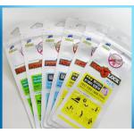 Kids Mosquito Repellent Bracelet Grip Seal Bags 110 Micron With Hanghole for sale