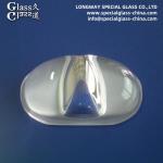 Durable Polishing High Power Led Glass Lenses From Borosilicate Glass 3.3