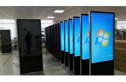 China Interactive Indoor Digital Advertising Screens Free Standing 1920*1080P High Resolution supplier