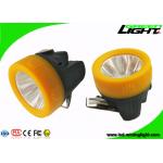 Lithium Ion Battery Rechargeable LED Headlamp Anti Explosive Portable 10000lux IP68 for sale