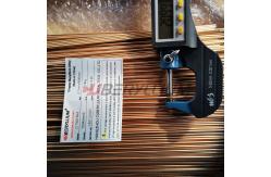 China Cuberyllium Copper Rods C17300 1.3mm Dia X 2000mmL With Temper TD04 supplier