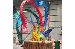 China Weather Proof Realistic Animatronic Animals Chinese Mythical Animal Phoenix supplier