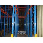Q235 / 345 Warehouse Storage Drive In Pallet Racking Drive Through Racks For Cold Room for sale