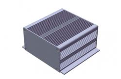China 6063 6005 Black Anodized Extruded Aluminum Box Electrical Cover supplier
