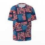 Men Polyester Basic Plain O Neck T Shirts 280gsm Promotional for sale