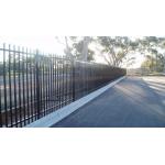Tubular Garrison Fence / Australia Security Commerical Garrison Fence Panel / Black Garrison Fence for sale