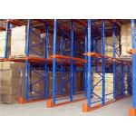 High Density Storage Rack Drive In Pallet Racking Corrosion Protection Depth 1350mm for sale