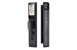 China Secure Smart Lock Intercom 3D Face Automatic Door Lock For Apartment supplier