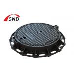 D400 Extra Heavy Duty Hinged Round Access Cover With Round  And Square Frame for sale