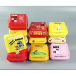 Custom Order Accepted Eco-Friendly Kraft Fast Food Packaging for Chicken Burgers Varnishing Printing for sale