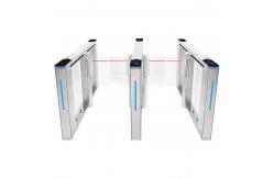 China Smart Speed Gate Turnstile Optical Coating Swing Gate Turnstile With Face Recognition supplier