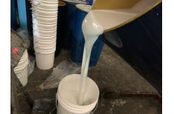 China Off-White Resin Mold Making Silicone Rubber with Mixing Ratio 100 2 supplier