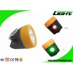 Light Weight LED Rechargeable Miners Cap Lamp 10000lux Brightness 1 Year Warranty for sale