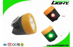 China Light Weight LED Rechargeable Miners Cap Lamp 10000lux Brightness 1 Year Warranty supplier