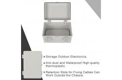 China Electrical Projects Outdoor Junction Box Abs Plastic Enclosure Ip67 Wall Mount Bracket supplier