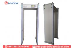 China 300 Sensitivity Optional Metal Detector Security Gate With Tamper Proof Function supplier