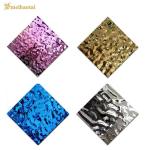 Water Ripple Cold Rolled Stainless Steel Plate Grade 304 Flat Metal Plate for sale
