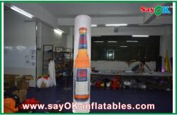 China Green / Yellow Inflatable Lighting Decoration With Logo Printing supplier