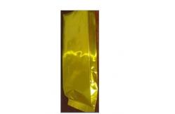 China Coffee Bean Foil Pouch Packaging Gloden Heat Seal with Degassing Value supplier
