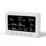 Multi-Gas Air Quality Tester - 10-in-1 AQI/CO2/Noise/TVOC/Pollen Detector with WiFi Remote Monitoring & Data Storage for sale