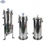 Stainless Steel Carbon Steel Water Treatment Bag Filter Housing for sale