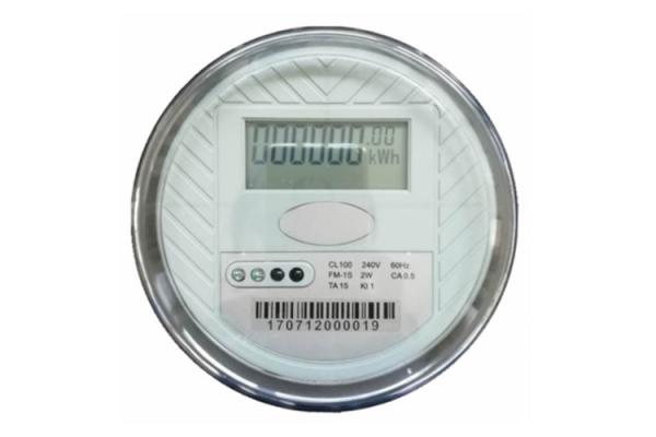240V High Accuracy Single Phase Kwh Meter ANSI Standard Active Energy Measuring