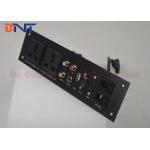 Hidden Wall Mount Multimedia Socket Plate For Hotel AV Solutions
