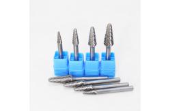 China Good Mechanical Stability Tungsten Carbide Cutter Bits Carbide Burr Tools Single Tooth Shape supplier