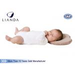 Colorful Anti Apnea Round Baby Caring Pillow To Stop Flat Head , Nontoxic Organic Cotton for sale