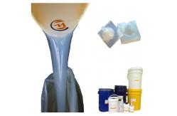 China Polyaddition Transparent Platinum Cure Molding Silicone Rubber For Rapid Prototyping supplier