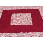 Polyester / Cotton Bedspread And Coverlets Machine Quilting With Different Size
