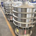 Stainless steel vibrating screen powder classification vibrating screen particle deimpurity rotary vibrating screen