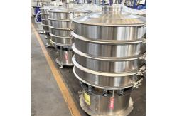 China Stainless steel vibrating screen powder classification vibrating screen particle deimpurity rotary vibrating screen supplier