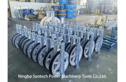 China Construction Works Stringing Power Conductor Cable Pulley Block supplier