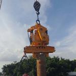 High Working Pile Driving Equipment Pile Hammer 120Kw Electric Vibro Hammer For Steel Casing Pile for sale