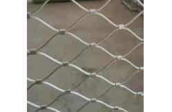 China Architectural Flexible 2'' X 2'' SS304 Rope Mesh For Safety supplier