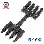 M/4F And F/4M Solar Energy Panel T Branch Connectors Cable Coupler Combiner for sale