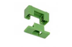 China 1.6W 10A Green Fuse Holder PCB 5.2x20mm Fuse Block With Cover supplier