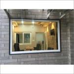Tempered Glass Aluminum Fixed Window Waterproof And Soundproof for sale