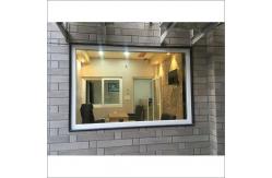 China Customized Double Glazed Aluminum Fixed Window Thermal Break Window For House supplier