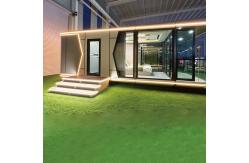 China 8.5 Meter Space Capsule House Prefabricated Pod Homes Wind Resistance supplier