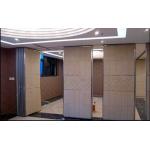 Custom Hanging Track Roller Soundproof Folding Partition Walls / Movable Room Dividers for sale