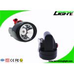 Li - Ion Battery Rechargeable LED Headlamp , 3.7V Cordless Mining Cap Lamps for sale