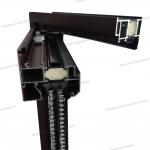 Custom Aluminum Alloy Double Glazing Thermal Break Sliding Doors Profile High Security