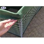 Geotextile Lined Military Hesco Barriers For Blast Mitigation And Ballistics Protection for sale
